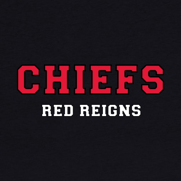 Kansas Chiefs Red Reigns by teakatir